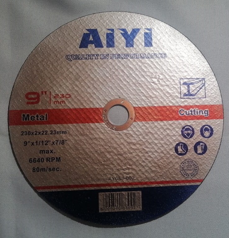Steel Cutting Disc 230x2mm CAY083-002 Steel Cutting Disc 230x2mm CAY083-002